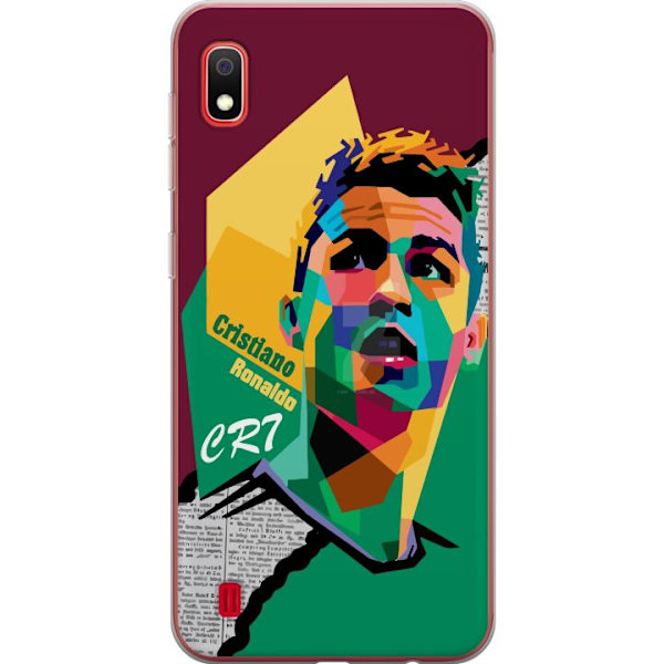 Samsung Galaxy A10 Gennemsigtig cover Ronaldo