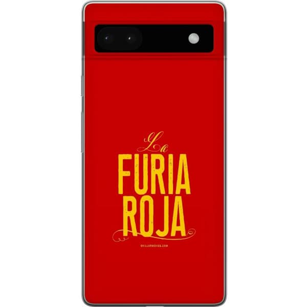 Kompatibelt Mobildeksel til Google Pixel 6a La Furia Roja rød