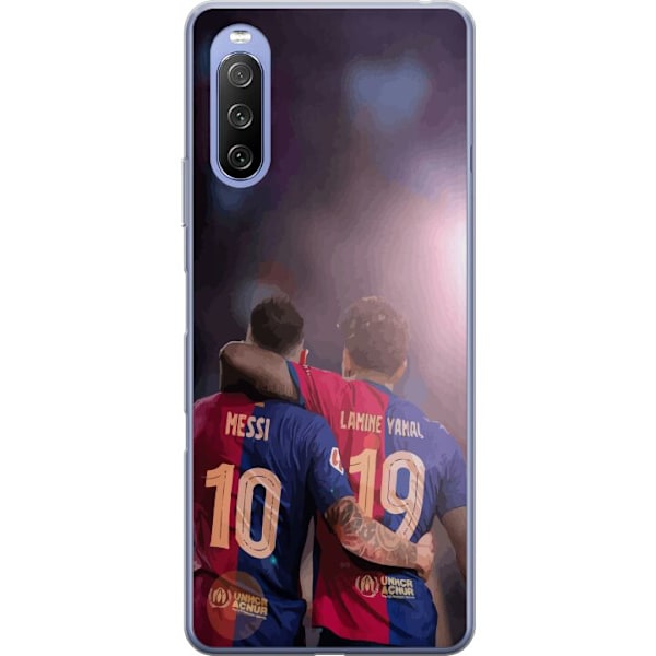 Sony Xperia 10 III Genomskinligt Skal Lamine Yamal VS Messi