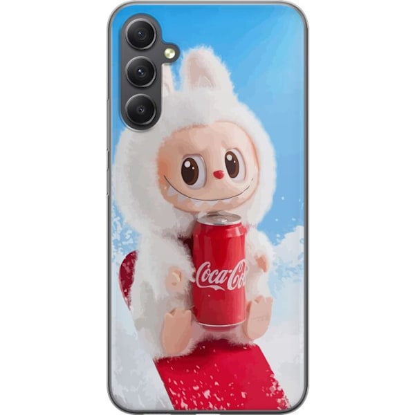 Samsung Galaxy A05s Läpinäkyvä kuori Labubu Summer Edition
