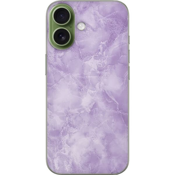 Kompatibelt Mobilskal till Apple iPhone 17 Lila marmor