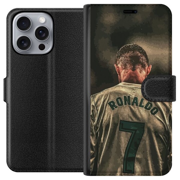 Apple iPhone 16 Pro Max Tegnebogsetui Ronaldo