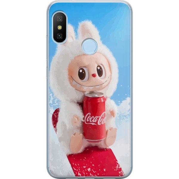 Xiaomi Mi A2 Lite Genomskinligt Skal Labubu Summer Edition