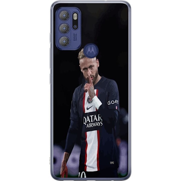 Motorola Moto G60S Läpinäkyvä kuori Neymar