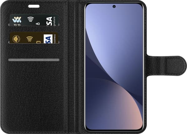 Kompatibel Tegnebogsetui til Xiaomi 12 Audi – Sølvfarvede ringe – Fire sølvfarvede ringe over grå og sorte diagonale linjer på grå baggrund grå