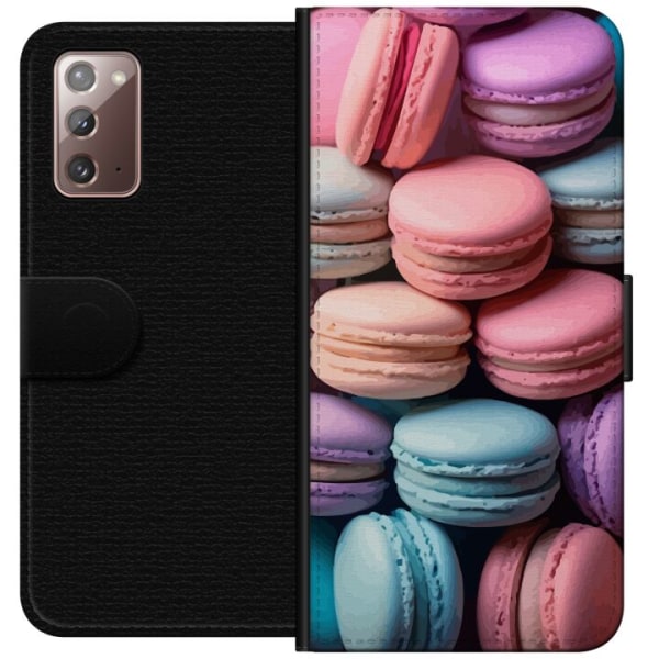 Samsung Galaxy Note20 Lompakkokotelo Macaronit