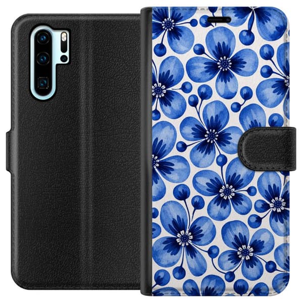 Kompatibelt Lommeboketui til Huawei P30 Pro Blått vennskap