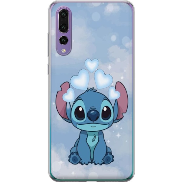Huawei P20 Pro Genomskinligt Skal Stitch Hoppande Glädje – Rolig Design för Present