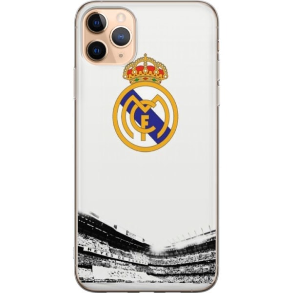Apple iPhone 11 Pro Max Läpinäkyvä kuori Real Madrid CF