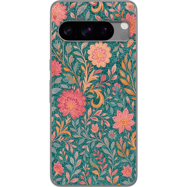 Google Pixel 8 Pro Läpinäkyvä kuori Floral Dream
