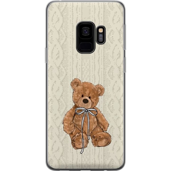 Samsung Galaxy S9 Gjennomsiktig deksel Liten Bamse – klassisk bamse i enkel design