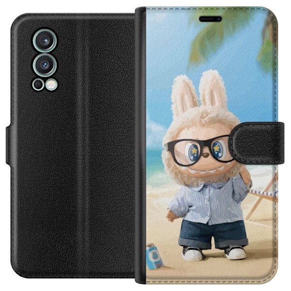 OnePlus Nord 2 5G Lommeboketui Labubu Mørke Drømmer