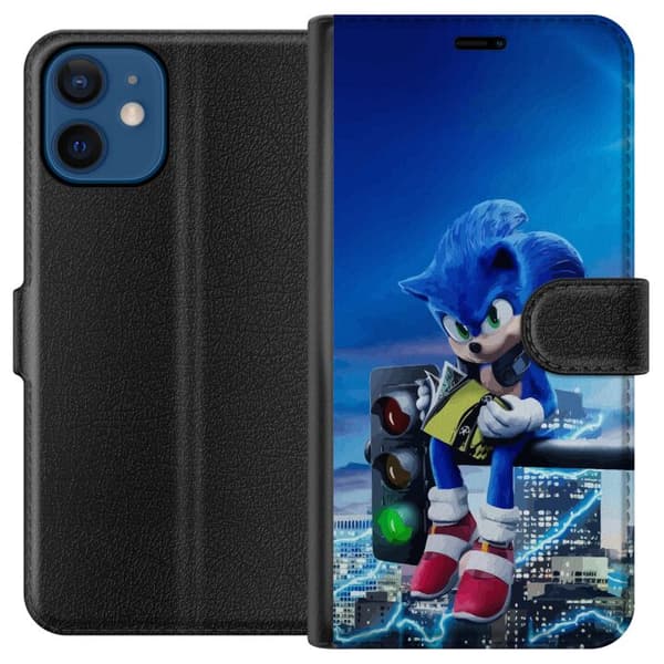 Kompatibelt Plånboksfodral till Apple iPhone 12 mini Sonic the Hedgehog