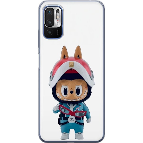 Xiaomi Redmi Note 10 5G Genomskinligt Skal How2work Labubu The