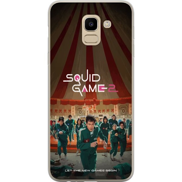 Samsung Galaxy J6 Gennemsigtig cover Squid Game