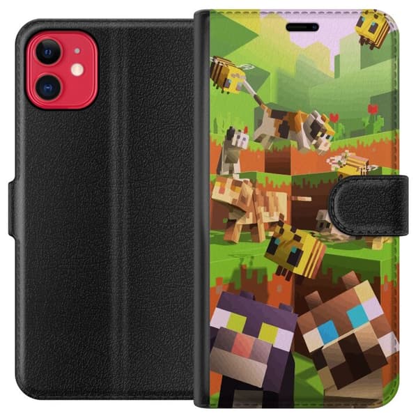 Yhteensopiva Lompakkokotelo Apple iPhone 11 MineCraft