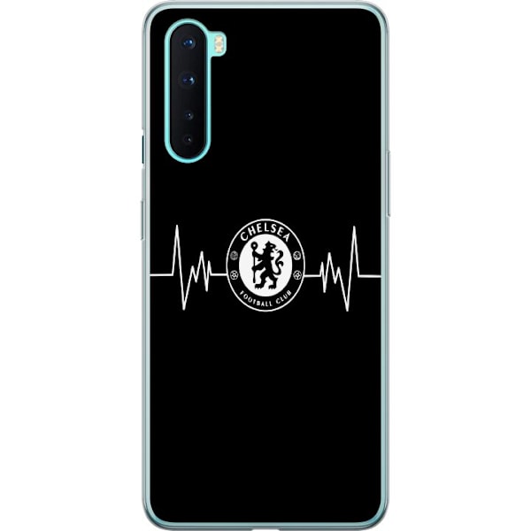 OnePlus Nord Läpinäkyvä kuori Chelsea F.C.