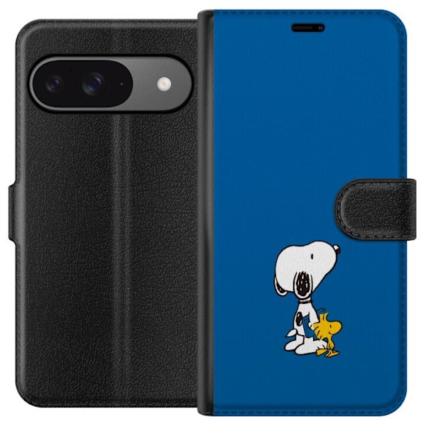 Google Pixel 9 Pro Tegnebogsetui Snobben Snoopy