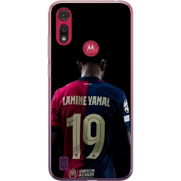 Motorola Moto E6s (2020) Gennemsigtig cover Lamine Yamal