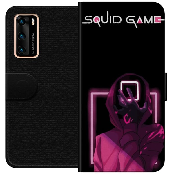 Huawei P40 Lompakkokotelo Squid Game 2