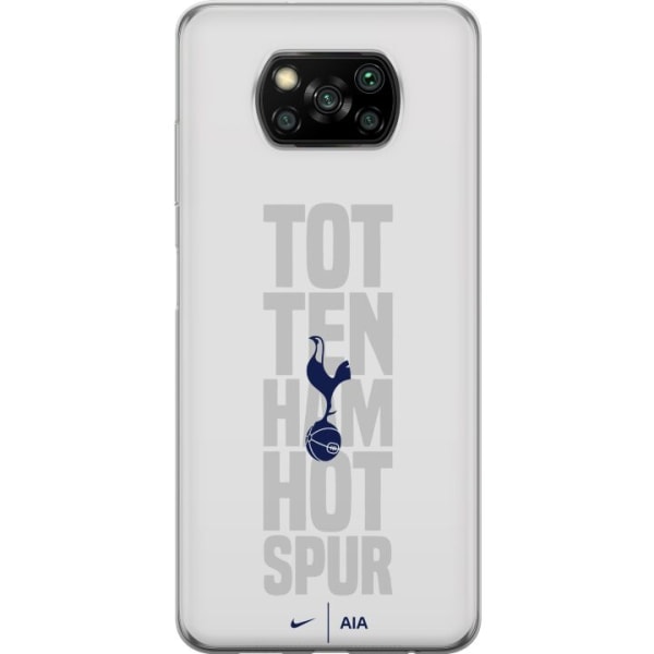 Xiaomi Poco X3 NFC Gjennomsiktig deksel Tottenham Hotspur