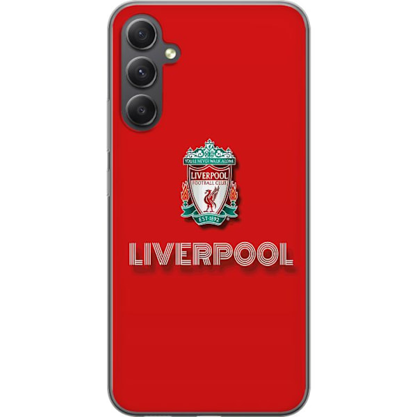 Samsung Galaxy A25 Läpinäkyvä kuori Liverpool