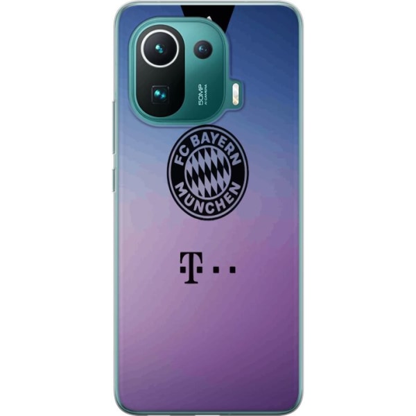 Xiaomi Mi 11 Pro Läpinäkyvä kuori FC Bayern