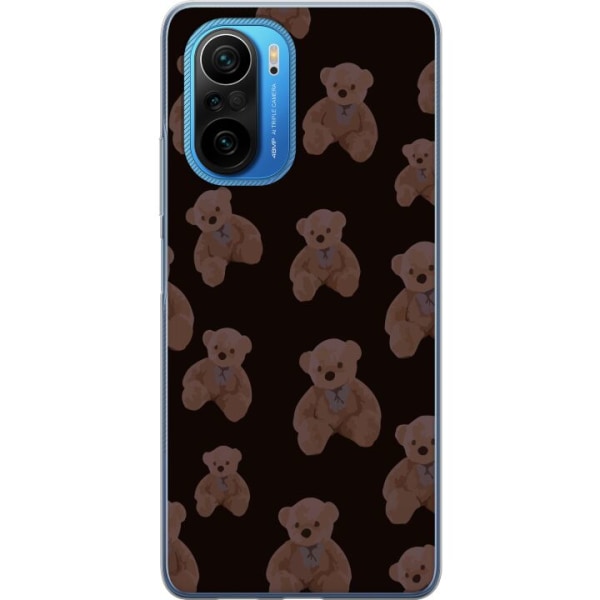 Xiaomi Poco F3 Gennemsigtig cover En bjørn flere bjørne
