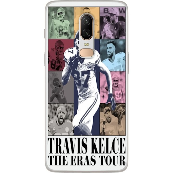 OnePlus 6 Gennemsigtig cover Travis Kelce The Eras Tour