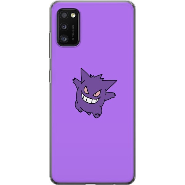 Samsung Galaxy A41 Gennemsigtig cover Gengar Pokémon