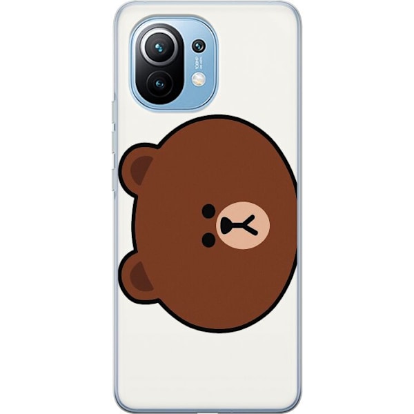 Xiaomi Mi 11 Läpinäkyvä kuori Pyhkeä Karhu