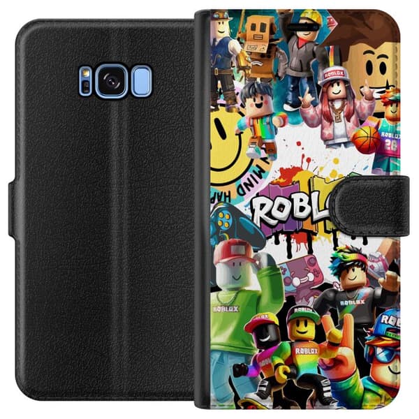 Kompatibelt Plånboksfodral till Samsung Galaxy S8 Roblox
