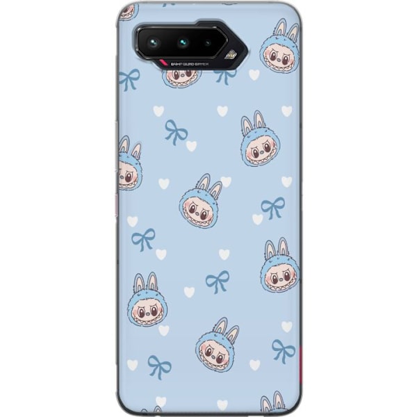Asus ROG Phone 5 Läpinäkyvä kuori Labubu Tuli Henki