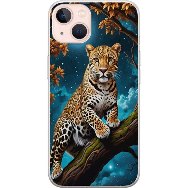 Kompatibel Mobilcover til Apple iPhone 13 Leopard