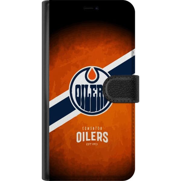 Kompatibel Tegnebogsetui til Apple iPhone 17 Edmonton Oilers (NHL)