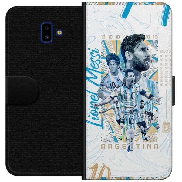 Samsung Galaxy J6+ Lommeboketui Lionel Messi