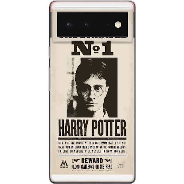 Google Pixel 6 Gjennomsiktig deksel Harry Potter