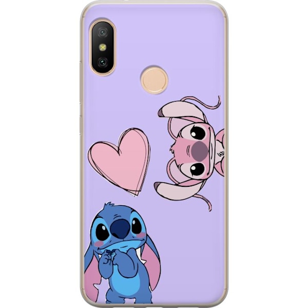 Xiaomi Redmi 6 Pro Genomskinligt Skal stitch vs stich