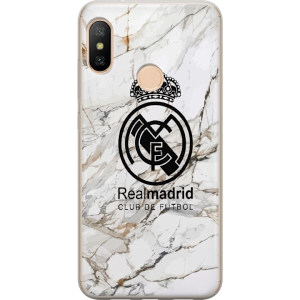 Xiaomi Redmi 6 Pro Genomskinligt Skal Real Madrid