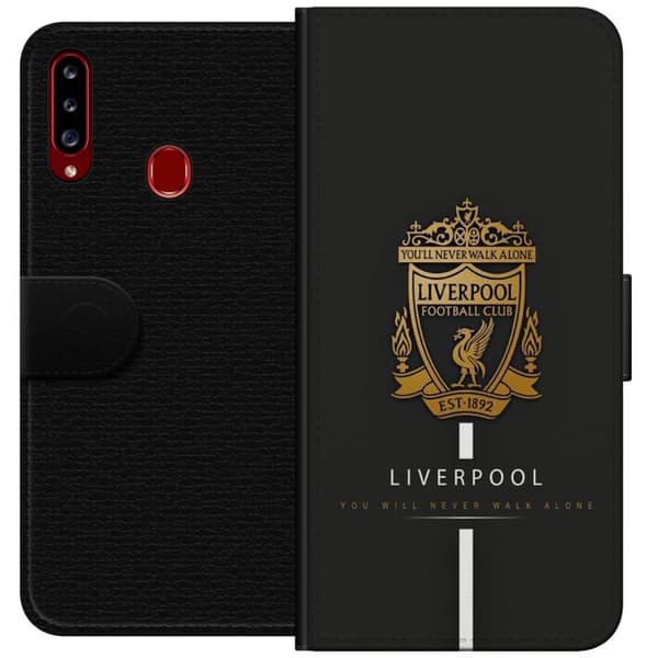 Kompatibelt Plånboksfodral till Samsung Galaxy A20s Liverpool