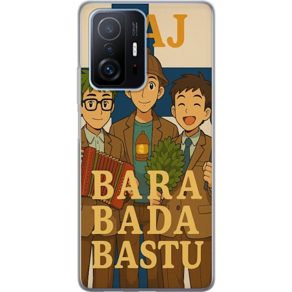 Xiaomi 11T Gennemsigtig cover Bare tag en sauna KAJ