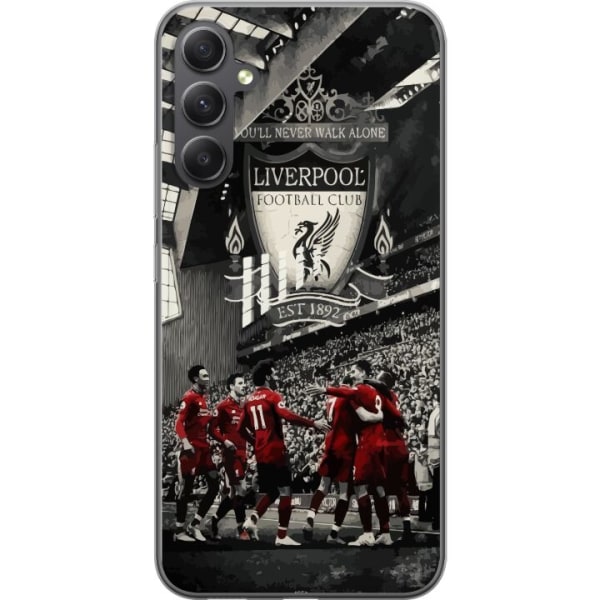 Samsung Galaxy A15 5G Läpinäkyvä kuori Liverpool