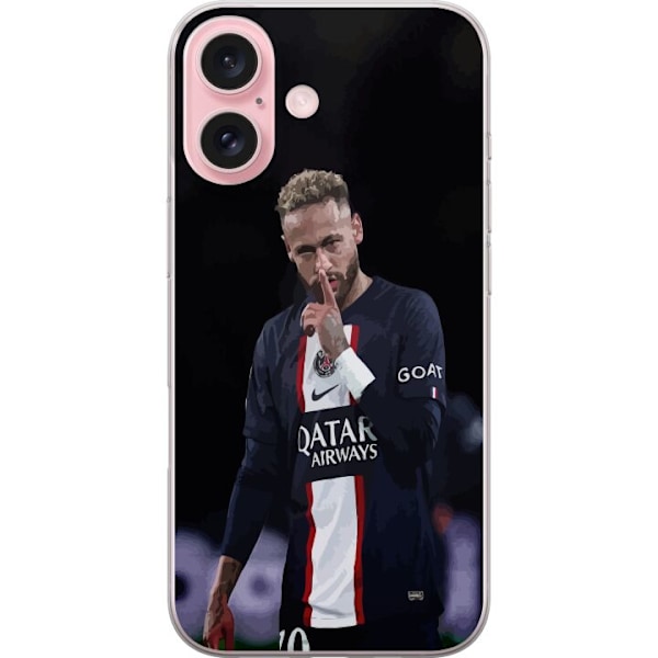 Apple iPhone 16 Gjennomsiktig deksel Neymar