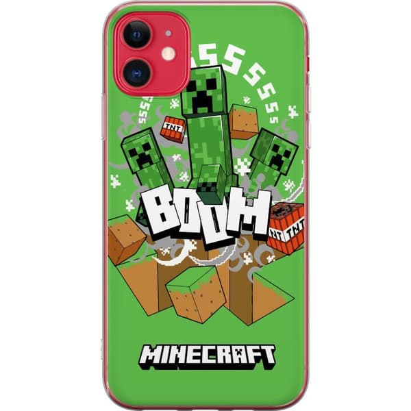 Kompatibel Mobilcover til Apple iPhone 11 Minecraft Boom