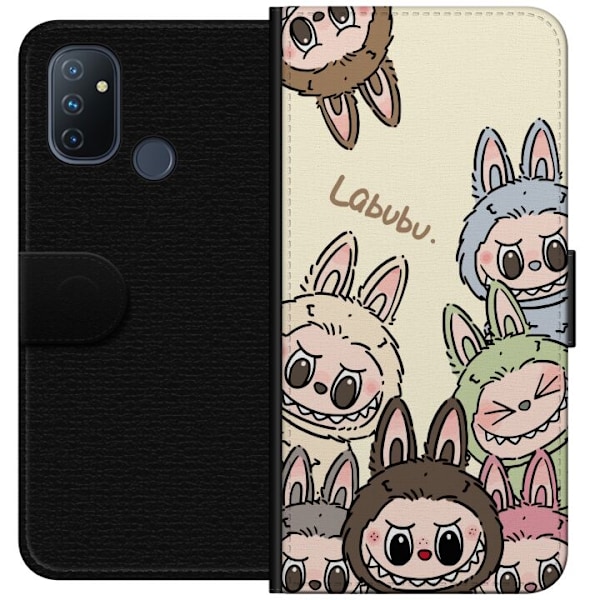 OnePlus Nord N100 Lompakkokotelo Labubu Pastel Collection