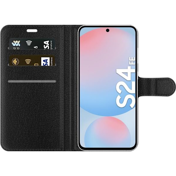 Samsung Galaxy S24 FE Lompakkokotelo Aasi Eläinaihe Rauhallinen Suunnittelu Luontoaihe Suosittu Koristelu Huumori Graafinen Eläinteema Eksoottinen