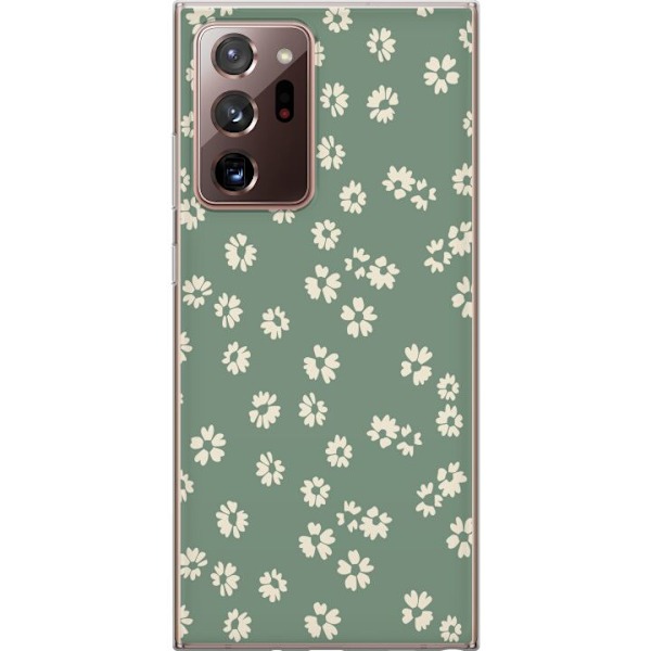 Samsung Galaxy Note20 Ultra Genomskinligt Skal Blomsterdröm – färgglatt blommönster