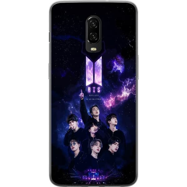 Kompatibelt Mobildeksel til OnePlus 6T BTS lila