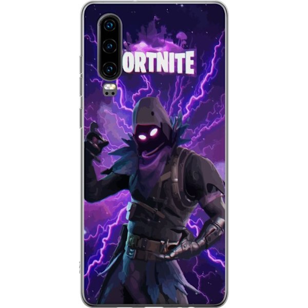 Huawei P30 Läpinäkyvä kuori Fortnite Raven