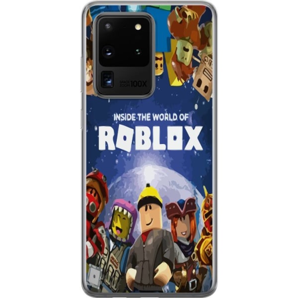 Samsung Galaxy S20 Ultra Gjennomsiktig deksel Roblox